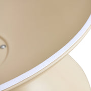 Set of 2 Milk White Coffee Table and End Table With Storage.