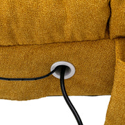 Linen Chaise Lounge Modern Message Chair