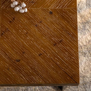 Modern Retro Splicing Square Coffee Table Set of 2