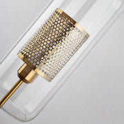 Retro Industrial Luxuries Glass Ball Wall Lamp Sconce with Bronze