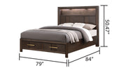 Modern 4 PCs  King Size Set