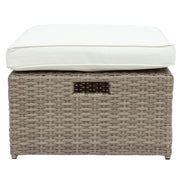 Set Of 4 Piece All Weather Wicker Patio Furniture