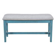 Mid-Century 6-Piece Wood Dining Table Set