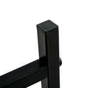 2-Piece Set Clear Tempered Glass Side Table.