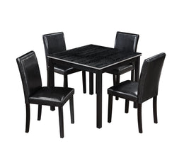 5 Piece Wooden Dining Table Set
