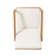 3 Pieces Acacia Wood Outdoor Minimalist set