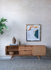 59x15x20' Teak Cabinet