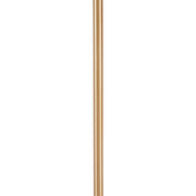 5-Light White Drum Shade Chandelier