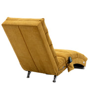 Linen Chaise Lounge Modern Message Chair