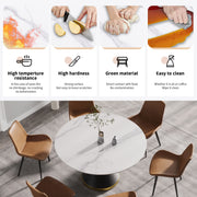 Modern Marble Stone Round Dining Table