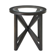 Modern Simple Tempered glass Side Table