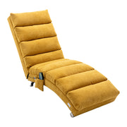 Linen Chaise Lounge Modern Message Chair