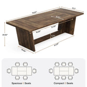 Scandinavian‑inspired All‑Wood Dining Table