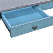 Mid-Century 6-Piece Wood Dining Table Set