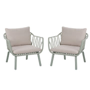 Set of 2 Outdoor Patio Club Chair