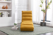Linen Chaise Lounge Modern Message Chair