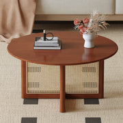 Natural Elegant Deep Wooden Color Coffee Table