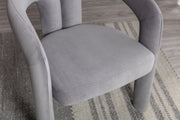 Set of 2 Contemporary Upholstered Accent Chair