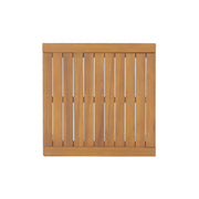 3 Pieces Acacia Wood Outdoor Minimalist set