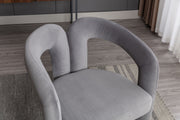 Set of 2 Contemporary Upholstered Accent Chair