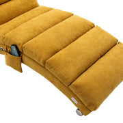 Linen Chaise Lounge Modern Message Chair