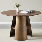 47.25 Inch  Retro Style Round Dining Table