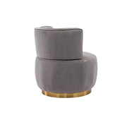 360 Degree Swivel Cuddle Barrel Accent Sofa Chairs