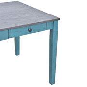 Mid-Century 6-Piece Wood Dining Table Set