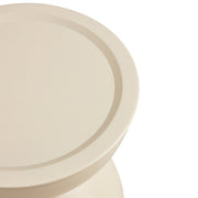 Set of 2 Milk White Coffee Table and End Table With Storage.