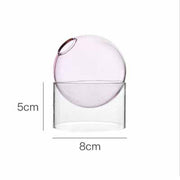 Nordic Colored Bubble Glass Vase