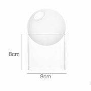 Nordic Colored Bubble Glass Vase