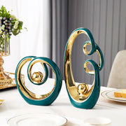 Abstract Sculpture Ceramic Statue Home Décor Figurines