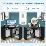 Triangle Corner Computer Desk