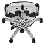 Mid-Back Mesh Swivel Office Chair with Adjustable Arms