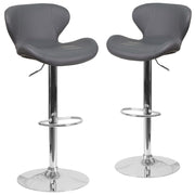 Set of Modern Adjustable Barstool