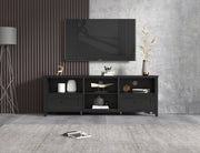 Black TV Stand for Living Room and Bedroom