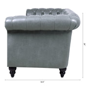 Rolled Arm Chesterfield 3 Seater Sofa