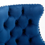 Set of 2  Swivel Velvet Barstools