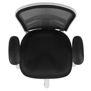 Mid-Back Mesh Swivel Office Chair with Adjustable Arms