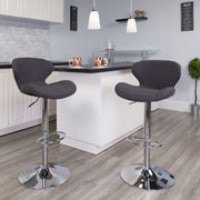 Set of Modern Adjustable Barstool
