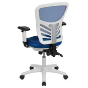 Mid-Back Mesh Swivel Office Chair with Adjustable Arms