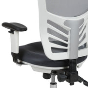Mid-Back Mesh Swivel Office Chair with Adjustable Arms