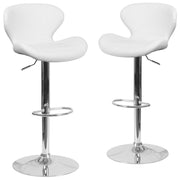 Set of Modern Adjustable Barstool