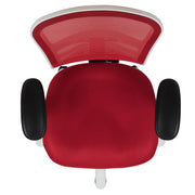 Mid-Back Mesh Swivel Office Chair with Adjustable Arms