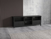 Black TV Stand for Living Room and Bedroom