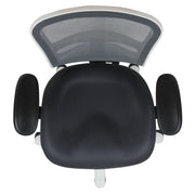 Mid-Back Mesh Swivel Office Chair with Adjustable Arms