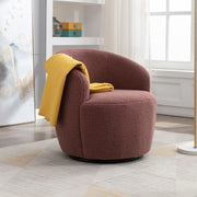 Fabric Swivel Armchair 