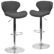 Set of Modern Adjustable Barstool