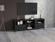 Black TV Stand for Living Room and Bedroom
