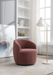 Fabric Swivel Armchair 